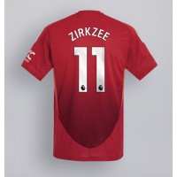 Manchester United Joshua Zirkzee #11 Replika Hemmatröja 2024-25 Kortärmad